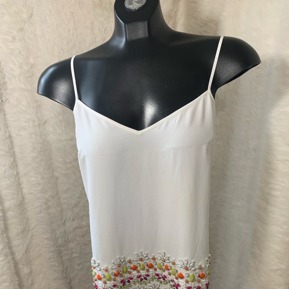 NWOT MARCIANO  cami, 360* beaded lined, x small size